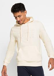 Hoodie met reliëfprint, bpc bonprix collection