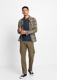 Henley shirt (set van 2), lange mouw, bpc bonprix collection