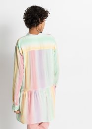 Lange blouse met ombré effect van duurzame viscose, RAINBOW