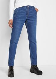 Stretch boyfriend jeans met comfortband, bpc bonprix collection