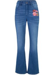 High waist jeans met comfortband, bootcut, bpc bonprix collection