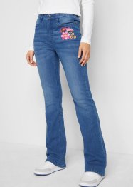 High waist jeans met comfortband, bootcut, bpc bonprix collection