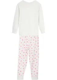 Meisjes pyjama met biologisch katoen (2-dlg. set), bonprix