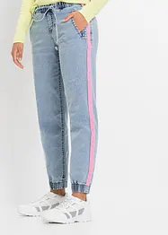 Jeans met contrastkleurige tapes, RAINBOW