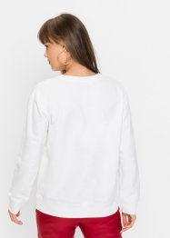 Sweater met print van biologisch katoen, RAINBOW