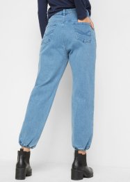 Barrel stretch jeans met elastische boorden, John Baner JEANSWEAR
