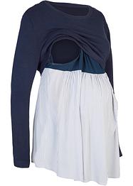 2-in-1 zwangerschaptrui met blouse-inzet, bpc bonprix collection