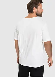 T-shirt met V-hals (set van 5), bonprix