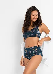 Tailleslip (set van 4) met biologisch katoen, bonprix