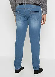 Regular fit stretch jeans, tapered, bonprix