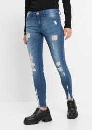 Super skinny 7/8 jeans destroyed, RAINBOW