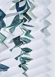 Plisségordijn met bladerprint, bpc living bonprix collection