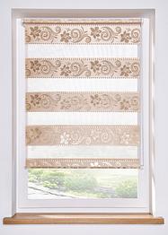 Duo rolgordijn van jacquard met bloemen, bpc living bonprix collection