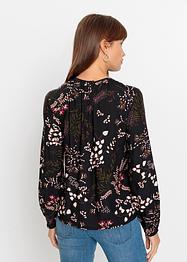 Gedessineerde blouse van viscose, BODYFLIRT