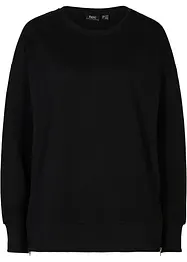 Sweater met zijsplitten, bonprix