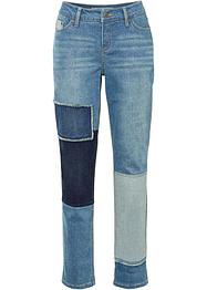 Boyfriend jeans met patches, RAINBOW