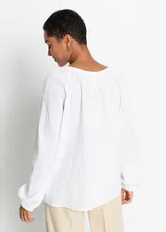Mousseline blouse van katoen, bonprix