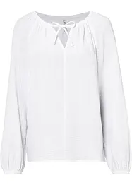 Mousseline blouse van katoen, bonprix