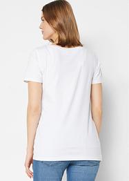Zwangerschapsshirt met print van biologisch katoen, bpc bonprix collection