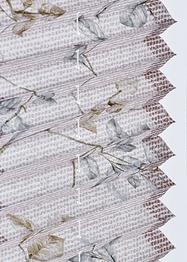 Plisségordijn met bloemenprint, bpc living bonprix collection