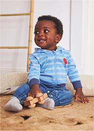 Baby sweatvest met capuchon van biologisch katoen, bpc bonprix collection