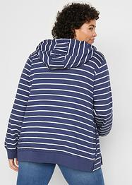 Zwangerschaps sweatvest / draagvest met imitatieleren details, bpc bonprix collection