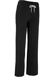 Jersey broek met wijde pijpen, flared, bpc bonprix collection