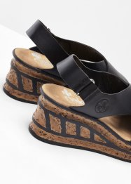 Sleehak sandaletten van Rieker, Rieker