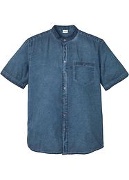 Overhemd in washed out look met korte mouwen, John Baner JEANSWEAR