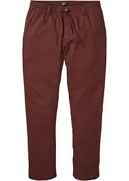 Regular fit chino met linnen, straight, bonprix