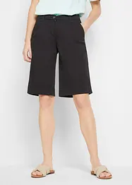 Wijde twill short, bonprix