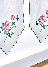 Paneelval met bloemenborduursel (set van 2), bpc living bonprix collection
