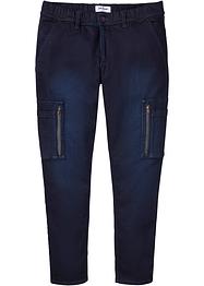 Cargo stretch jeans, loose fit, John Baner JEANSWEAR