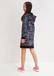 Meisjes sweatjurk met capuchon, bpc bonprix collection