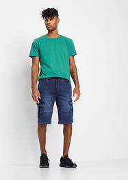 Sweatjeans bermuda met cargozakken, regular fit, RAINBOW