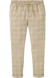 Slim fit chino instapbroek, cropped, tapered, RAINBOW