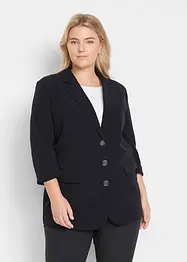 Lange blazer met plooitjes op de mouwen, bonprix