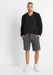 Cargo sweat bermuda, bonprix