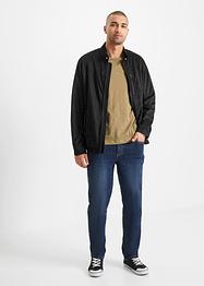 Korte jas in suède look, John Baner JEANSWEAR
