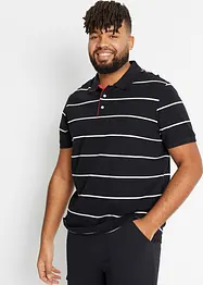 Piqué poloshirt (set van 2), korte mouw, bonprix