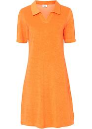 Frotté jurk met polokraag, bpc bonprix collection