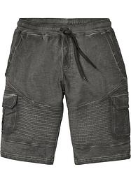 Sweat bermuda met cargozakken, RAINBOW