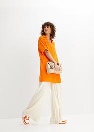 Lange, oversized blouse van mousseline, RAINBOW