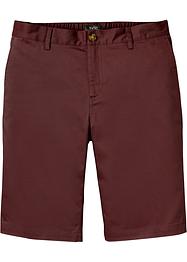 Stretch chino bermuda met comfort fit en lichte glans, regular fit, bpc bonprix collection