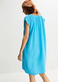 Mousseline jurk van katoen, bonprix