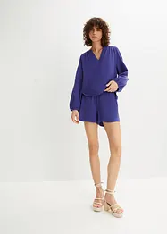 Oversized blouse van mousseline, bonprix