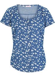 Spijkerblouse van biologisch katoen, John Baner JEANSWEAR