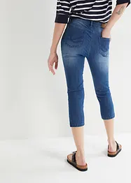 Slim fit mid waist 3/4 jeans (set van 2), bonprix