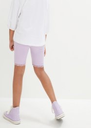 Meisjes korte legging met kant (set van 2), bpc bonprix collection