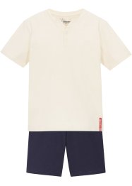 Jongens Henley shirt en shirtbroek (2-dlg. set), bpc bonprix collection